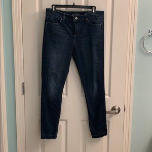 Lucky Brand Ava Jeans 8/29 Distressed Raw Hem